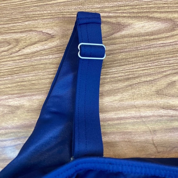 Lands’ End Navy Blue Tankini Top - Size 18 - Picture 4 of 7